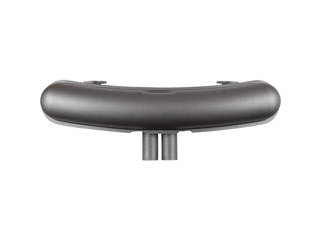 Porsche Muffler Sport "GT3" Style - Aluminized Steel with Grey Finish & 63 mm Dual Center Tail Pipes, 911/914 | 1965-1973 101010165
