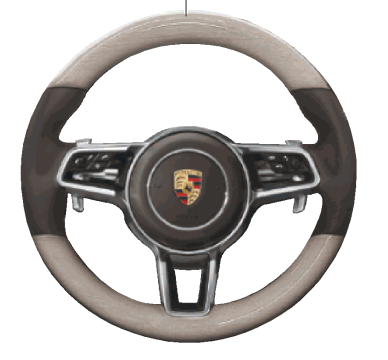 Porsche Multi Function Sports Steering Wheel - 95B04440000A34 - Macan 15-23 95B04440000A34