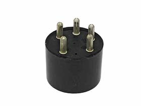 Porsche Multi Purpose Relay Round 5 Pin Black or White, 911/912/914/930 1965-1979 911-615-109-02