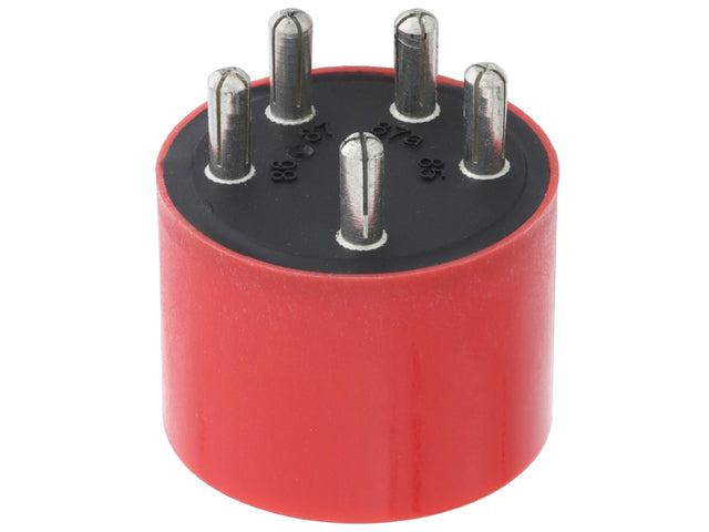 Porsche Multi Purpose Relay Round 5 Pin Red or Brown , 911/912/930 | 1965-1989 91161510802