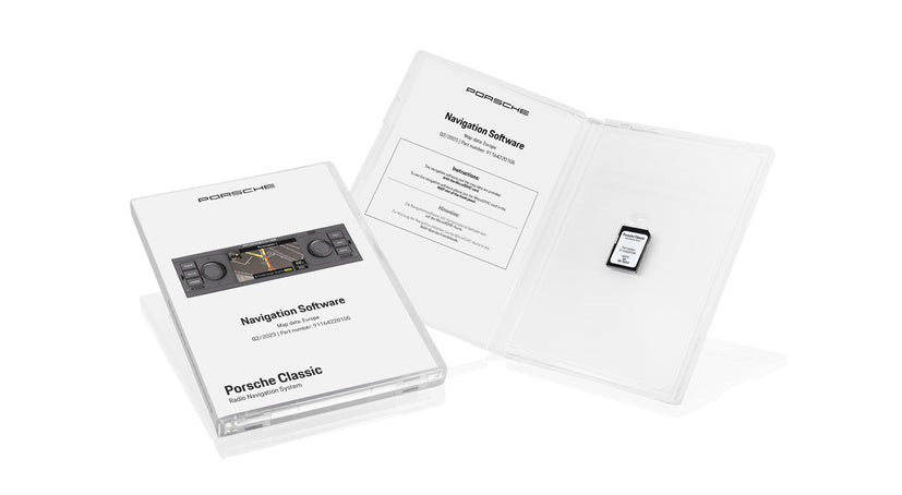 Porsche Navigation Software Europe - 914/924/928/944/968/959/911/Boxster 68-04 911-642-201-01