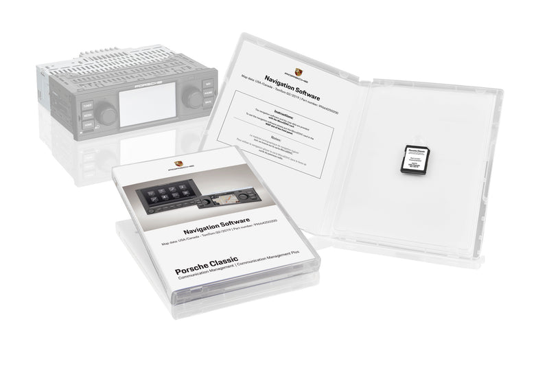 Porsche Navigation Software US Variant - 911/914/924/928/944/959/968/Boxster 65-04 996-642-502-00