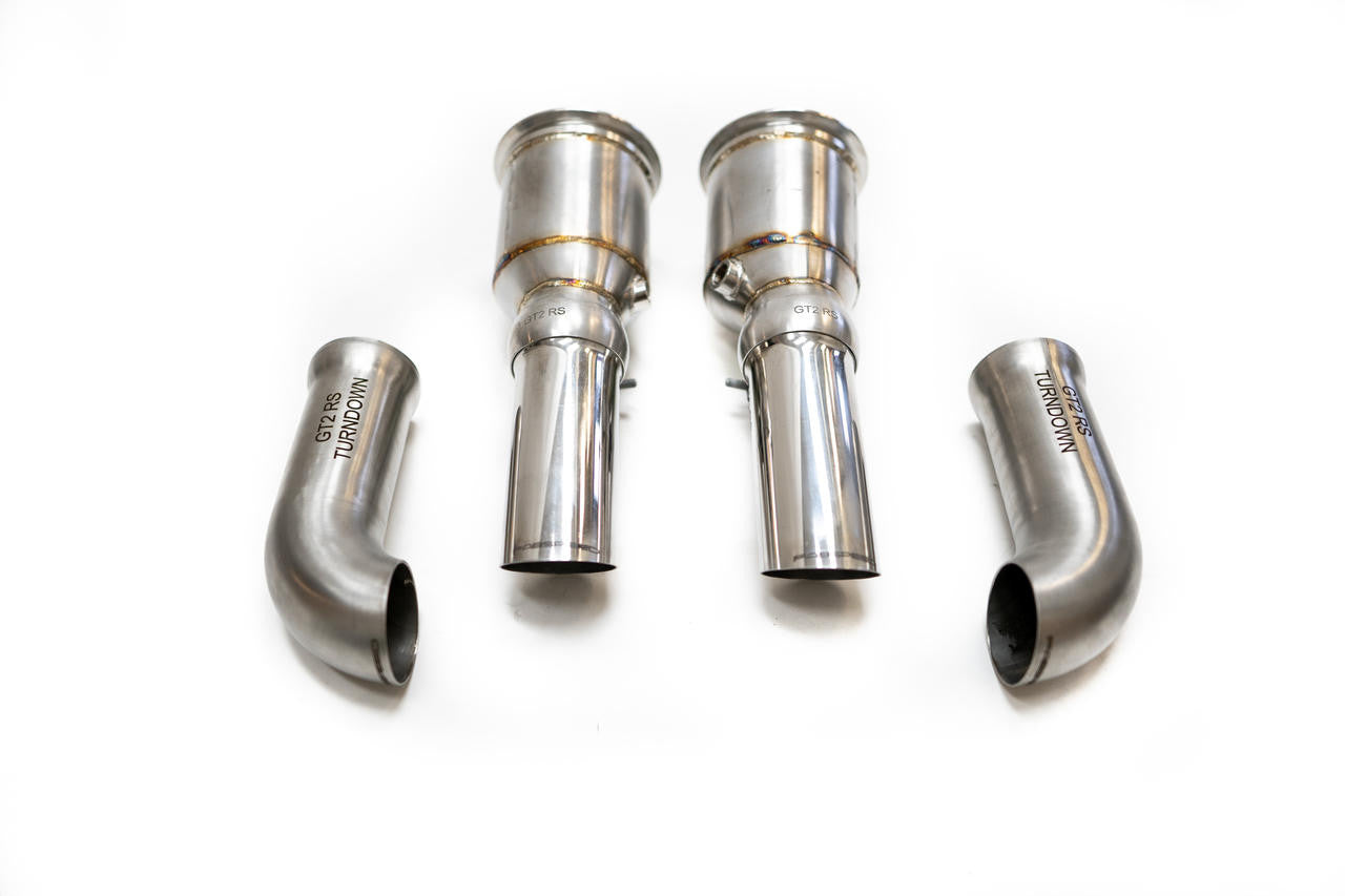 Porsche Non-Valved Sport Catalytic Converter - 911 | 2018 FS-POR-9912GT2RS-RACESC