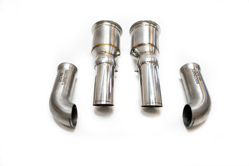 Porsche Non-Valved Sport Catalytic Converter - 911 | 2018 FS-POR-9912GT2RS-RACESC