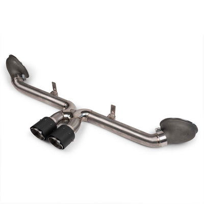 Porsche Non Valved Supercup Cat-Back Exhaust System - 911 | 2022-2025 FS-POR-992GT3-SSXCF-TI
