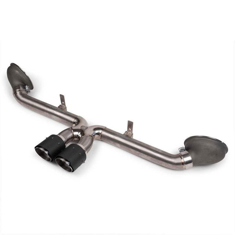 Porsche Non Valved Supercup Cat-Back Exhaust System - 911 | 2022-2025 FS-POR-992GT3-SSXCF-TI