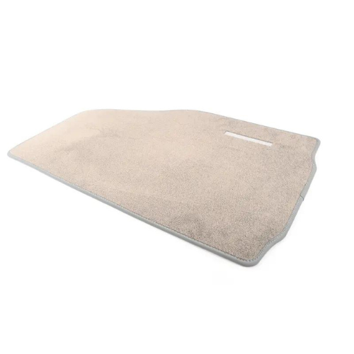 Porsche Nubuck Braided Floor Mats - Stone Grey - 98704480108B23 - 997 05-12 - 987 04-12 98704480108B23
