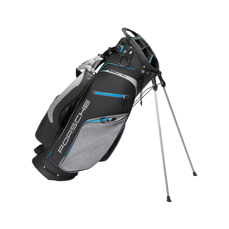 Porsche Nylon Golf Bag - Black