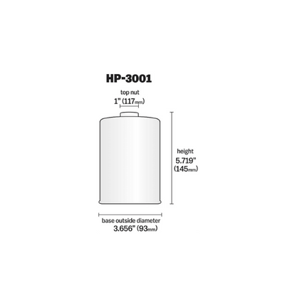 Porsche Oil Filter - 911/914-6 65-71 HP-3001