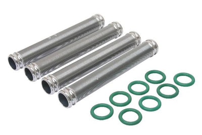 Porsche Oil Return Tube Kit - Finned Aluminum - 911 65-98 - 930 78-79 901-107-351-01K
