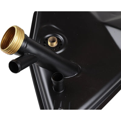 Porsche Oil Tank Complete Stainless Steel Black - 911 Turbo 77-89 930-107-006-03