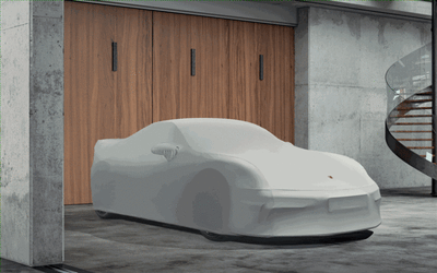Porsche Outdoor Car Cover Plus - 98204400031 - 982 17-23 98204400031