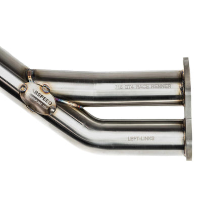 Porsche Over Axle Link Pipes - Boxster | Cayman | 2020-2023 FS-POR-718GT4-OA