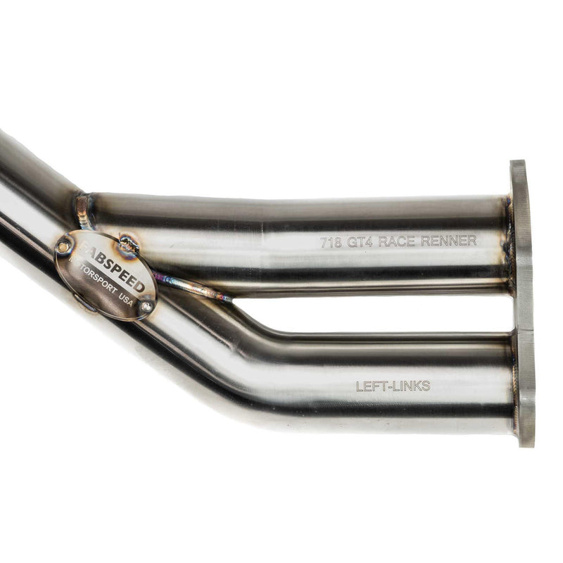 Porsche Over Axle Link Pipes - Boxster | Cayman | 2020-2023 FS-POR-718GT4-OA