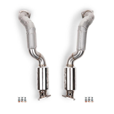Porsche Over Axle Link Pipes - Boxster | Cayman | 2023-2025 FS-POR-718GT4RS-OA