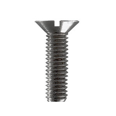 Porsche Oversized Flat Head Slot Screw M04X008 25 Pieces OS-FH-SLT-A2-4X008