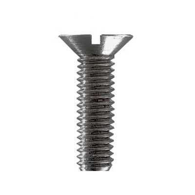 Porsche Oversized Flat Head Slot Screw M08X016 25 Pieces OS-FH-SLT-A2-8X016