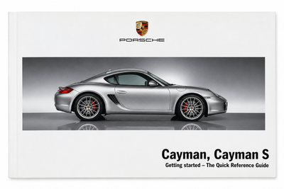 Porsche Owners Manual Cayman S - 987 | 2006-2008 WKD98762106