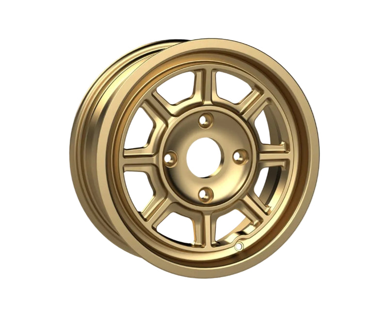 Porsche PAG15604 Heart 15x6 4-Lug Alloy Wheel Satin Gold
