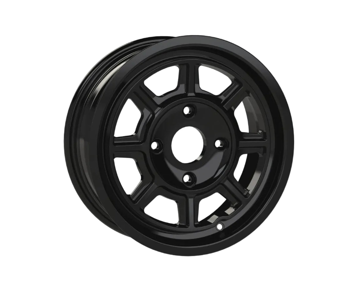 Porsche PAG15604 Heart 15x6 4-Lug Alloy Wheel Satin Black