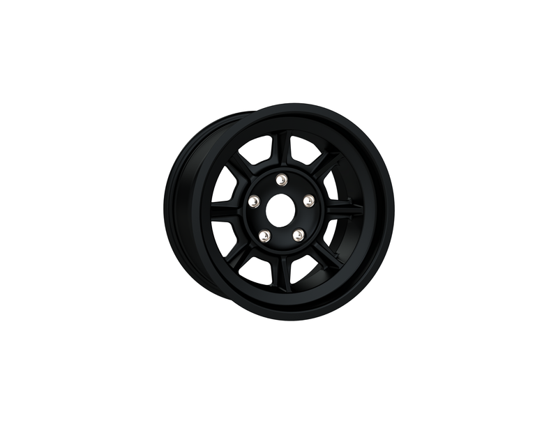 Porsche PAG1690 ET15 Satin Black 9″ Wheels
