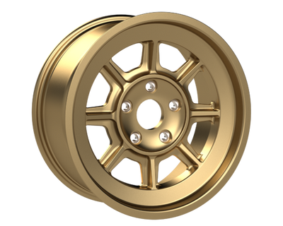 Porsche PAG1780 Satin Gold 17 x 8 Alloy Wheel