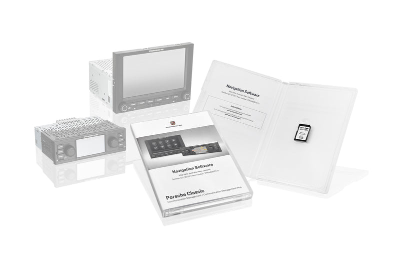 Porsche PCCM/PCCM Plus Navigation Software Australia/New Zealand 996-642-501-12