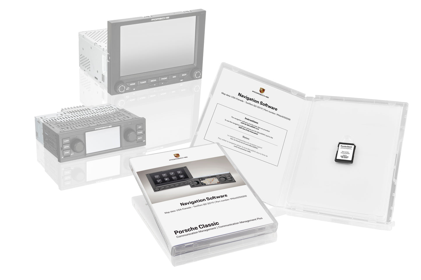 Porsche PCCM/PCCM Plus Navigation Software North America PCG-642-504-B