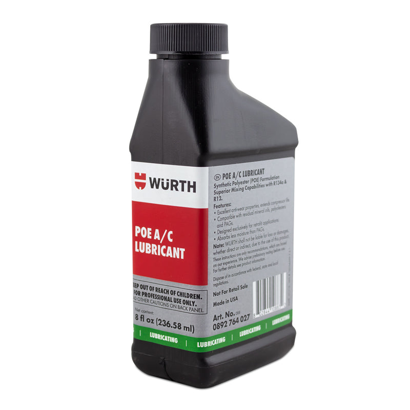 Porsche POE A/C Lubricant R12 & R134A 08 oz 0892764027