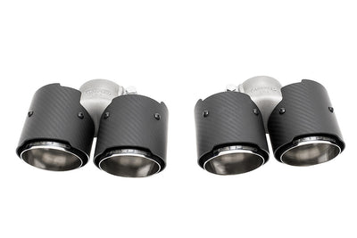 Porsche PSE Deluxe Quad Tips - Cayenne | 2011-2014 FS-POR-958V6-QDTP