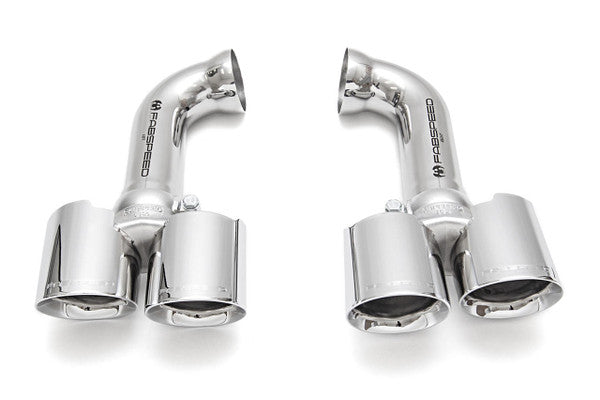 Porsche PSE Deluxe Quad Tips - Cayenne | 2011-2014 FS-POR-958V6-QDTP