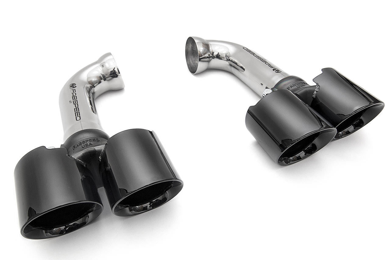 Porsche PSE Deluxe Quad Tips - Cayenne | 2011-2014 FS-POR-958V6-QDTP