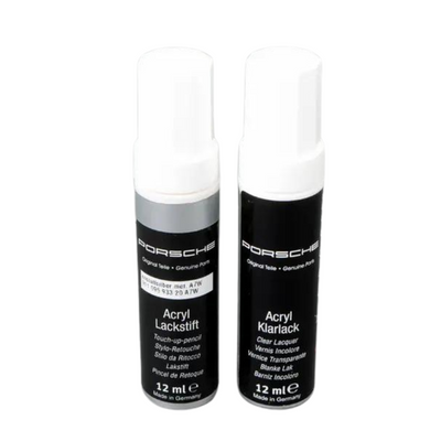 Porsche Paint Pen Set Crystal Silver Metallic 12ml - Cayenne 03-10 91109593320A7W
