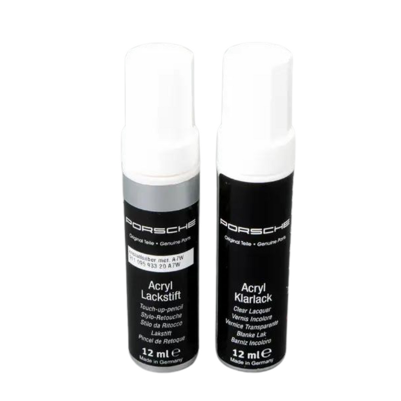 Porsche Paint Pen Set Crystal Silver Metallic 12ml - Cayenne 03-10 91109593320A7W