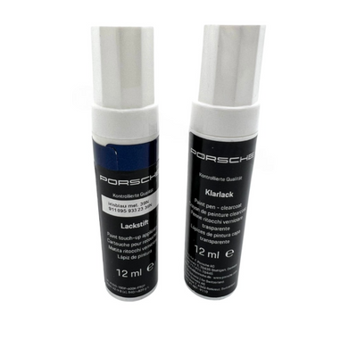 Porsche Paint Pen Set Iris Blue Metallic 12ml - 911/928/968/Boxster 89-05 9110959332339N