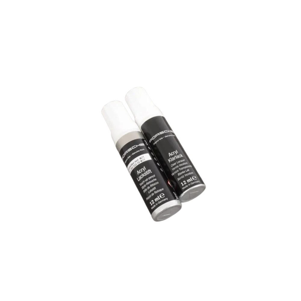 Porsche Paint Pen Set Platinum Silver Metallic - 911/Boxster/Cayman/Panamera 09-15 91109593321M7T