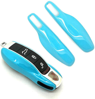 Porsche Painted Vehicle Key Frozen Blue - 971044801K5J - 911 - Cayenne - Panamera - Taycan 971044801K5J