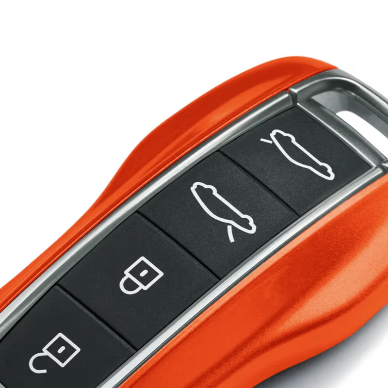 Porsche Painted Vehicle Key Papaya - 971044801M2Y 971044801-M2Y