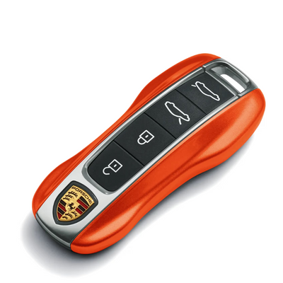 Porsche Painted Vehicle Key Papaya - 971044801M2Y 971044801-M2Y