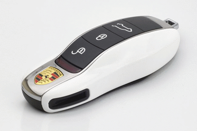 Porsche Painted Vehicle Key White - 971044801C9A - 911 - Cayenne - Panamera - Taycan 971044801C9A