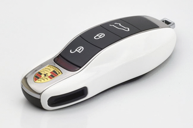 Porsche Painted Vehicle Key White - 971044801C9A - 911 - Cayenne - Panamera - Taycan 971044801C9A