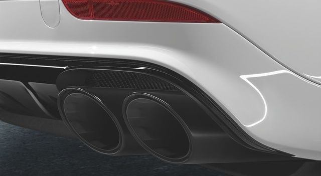 Porsche Panamera GTS Sports Tailpipes - Black - 97004420027 - Panamera 97004420027