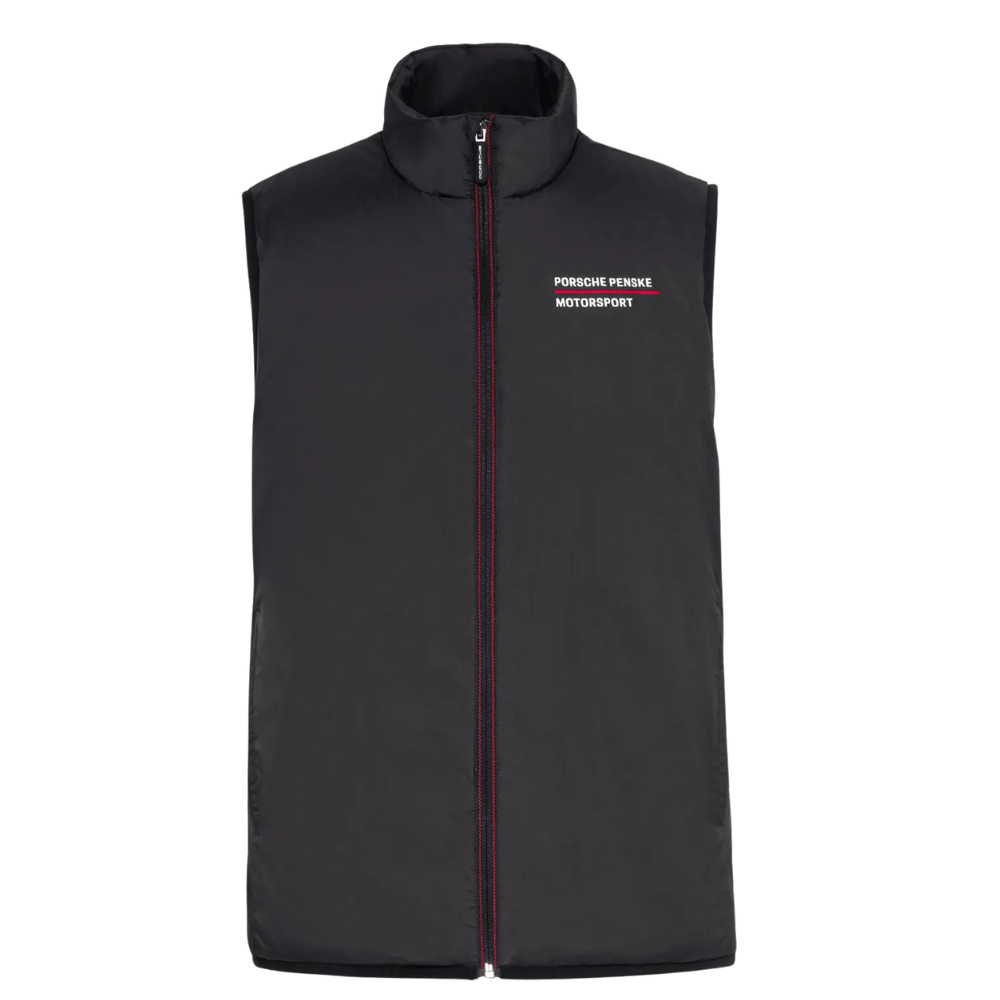 Porsche Penske Motorsport Unisex Black Gilet