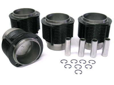 Porsche Piston and Cylinder Set 1750, 86.0 mm Big Bore, Four Ring Pistons, 8.8:1 Compression , 356C/912/356SC | 1964-1969 990174912