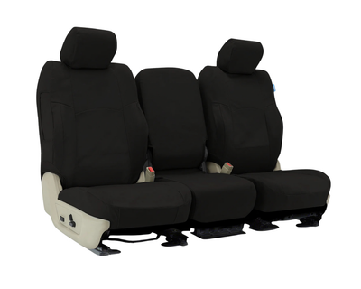 Porsche Polycotton Drill Seat Cover - Black