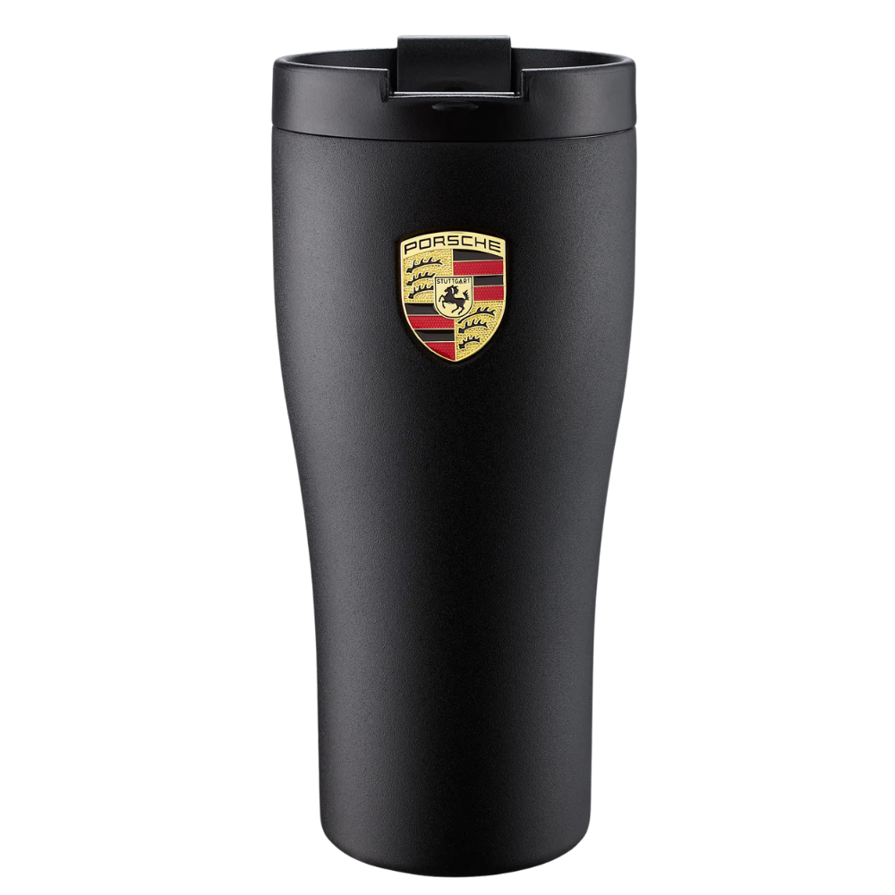 Porsche Powder Coated Stainless Steel Thermal Travel Mug - 460 ml