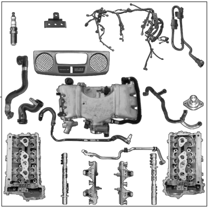 Porsche Power Kit without Sports Exhaust System - 99104410000 - 991 12-18 99104410000