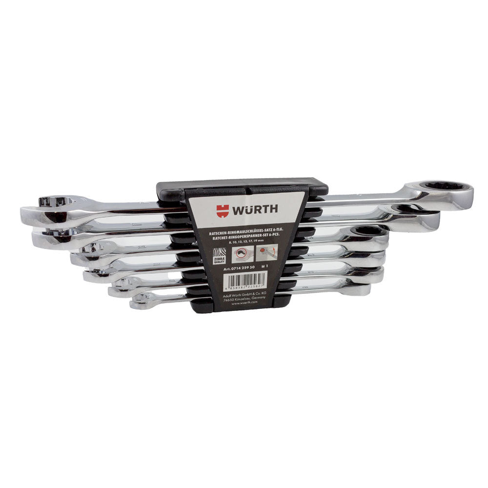 Porsche Powerdriv Dual Ratchet Combination Wrench Assortment 6 Pieces 071425950