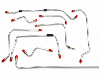 Porsche Pre-Bent Brake Line 9-Piece Kit - 911 - 912 | 1964-1967 SMC-355-600-00