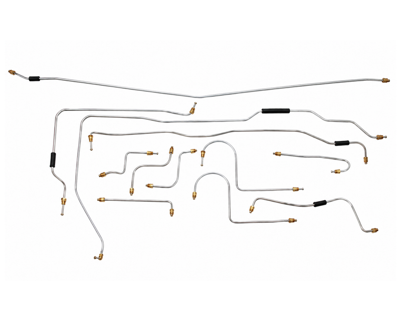 Porsche Pre-Bent Brake Line Kit - 914 | 1970-1974 SMC-355-800-10